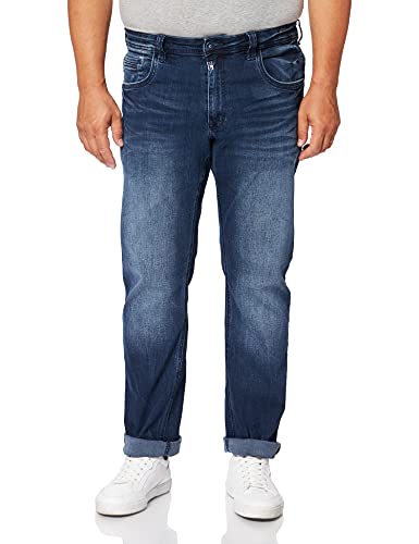 Timezone Herren Regular GerritTZ Jeans, Light royal wash, 38/34 von Timezone