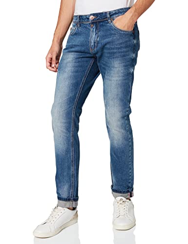 Timezone Herren Slim Scotttz Freizeithose, Light Heritage Wash, 30W / 32L EU von Timezone