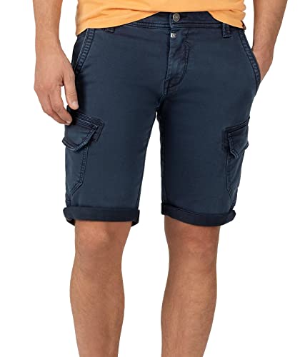 Timezone Herren Slim StanleyTZ Klassische Shorts, total Eclipse, 32 von Timezone