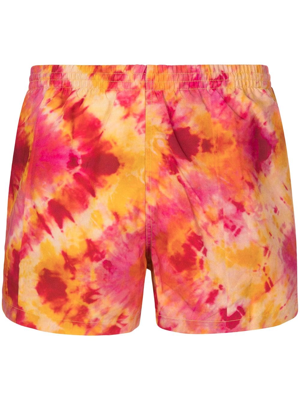 Timo Trunks Shibori Badeshorts - Rot von Timo Trunks