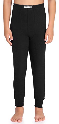 Timone Jungen Lange Unterhose TI30-128 (Schwarz, 158) von Timone