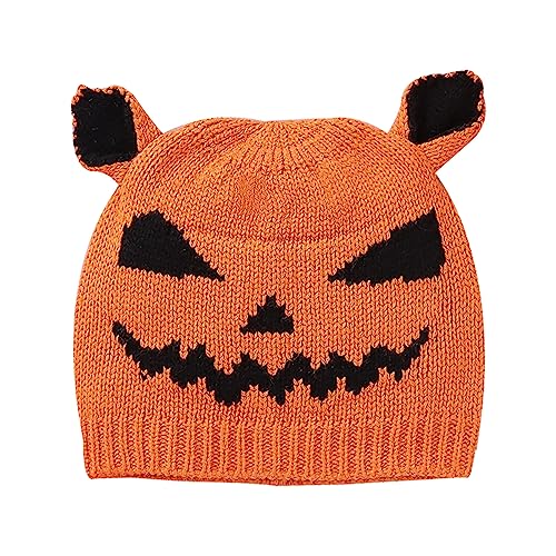 Halloween Kostüm Baby Kinder Mütze Beanie Beanie Rib Strickmütze Jungen Mädchen Babymütze Winter Herbst Baumwolle Warm Hut Neugeborene Kleinkind 6 Monate - 3 Jahre von TinaDeer