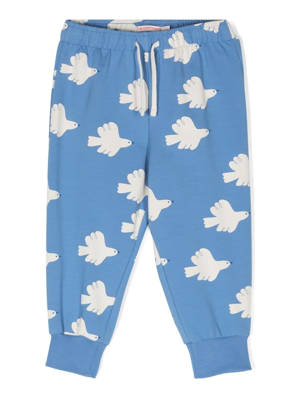 Tiny Cottons Jogginghose mit Doves-Print - Blau von Tiny Cottons