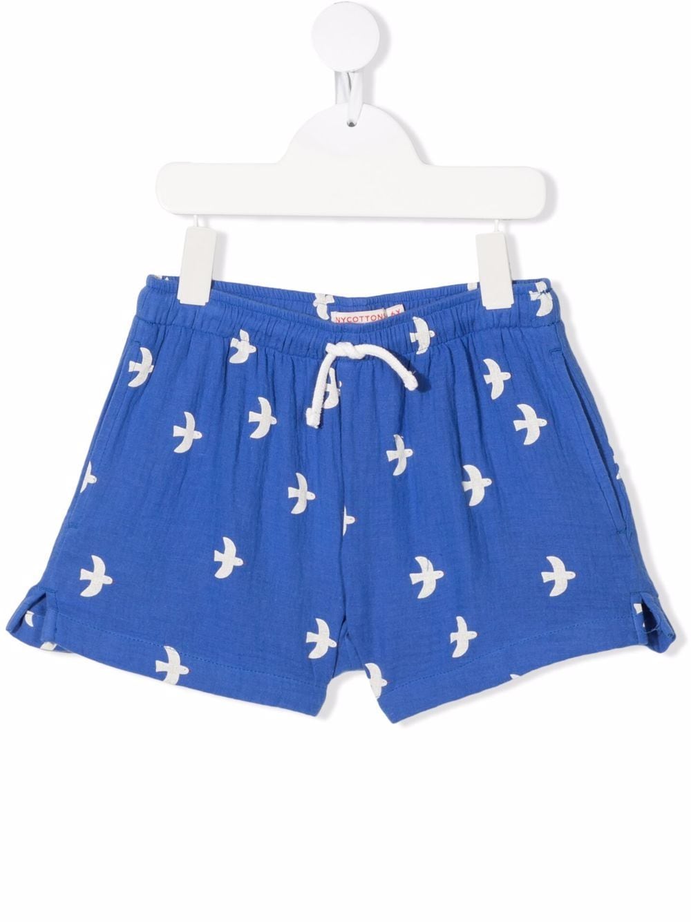 Tiny Cottons Shorts mit Vogel-Print - Blau von Tiny Cottons