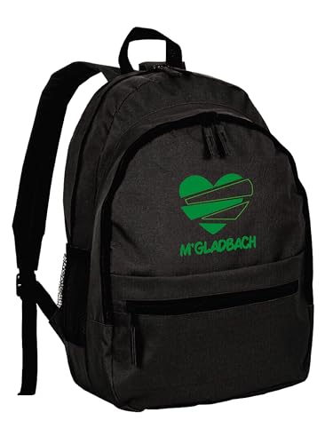 Tipolitografia Ghisleri M'Gladbach Rucksack für Erwachsene und Kinder aus Nylon mit Reißverschlusstaschen und Schultergurten - kundenspezifisches Produkt von Tipolitografia Ghisleri