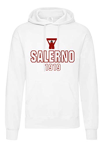 Tipolitografia Ghisleri Salerno Italien 1919 Sweatshirt mit Kapuze, Weiß von Tipolitografia Ghisleri