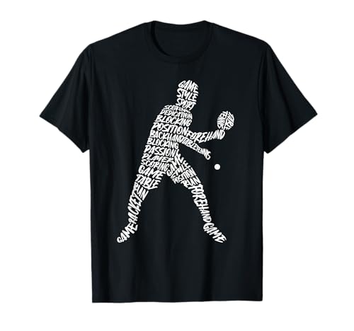 Tischtennis Spieler Typografie Jungen Tischtennisspieler T-Shirt Tischtennis Spieler Typografie Jungen Tischtennisspieler T-Shirt von Tischtennis Spieler Kinder Tischtennisspieler