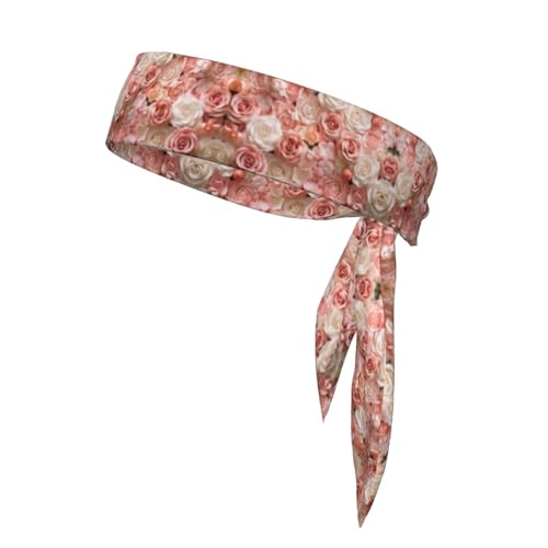 Schönes Blumen-Haarband für Damen und Herren, Kopfband für Laufen, Basketball, Fußball, Leichtathletik, kühlendes Stirnband Schönes Blumen-Haarband für Damen und Herren, Kopfband für Laufen, Basketball, Fußball, Leichtathletik, kühlendes Stirnband von Tnnutp