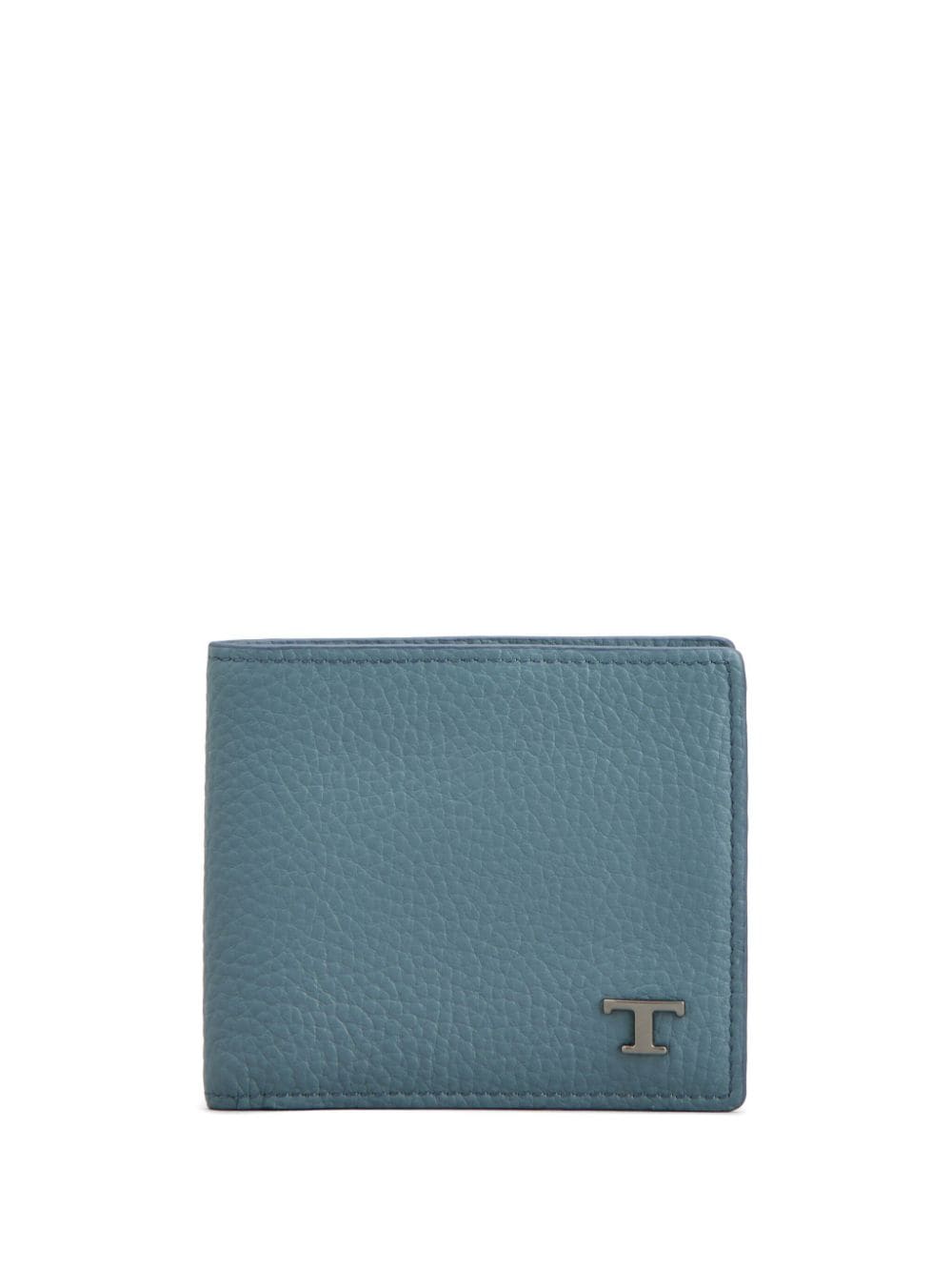 Tod's Portemonnaie mit Logo-Schild - Blau von Tod's