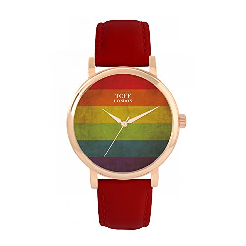 Toff London Pride Vintage Regenbogenuhr von Toff London