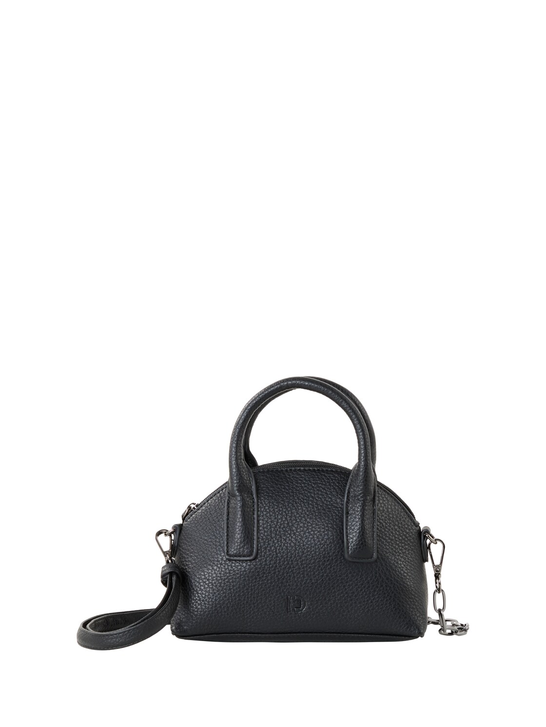 TOM TAILOR DENIM Damen TTLICIA S Henkeltasche aus Lederimitat, schwarz, Uni, Gr. ONESIZE TOM TAILOR DENIM Damen TTLICIA S Henkeltasche aus Lederimitat, schwarz, Uni, Gr. ONESIZE von Tom Tailor Denim