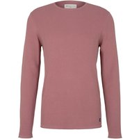 Tom Tailor Denim Herren Rundhals Pullover mit Struktur - Regular Fit von Tom Tailor Denim