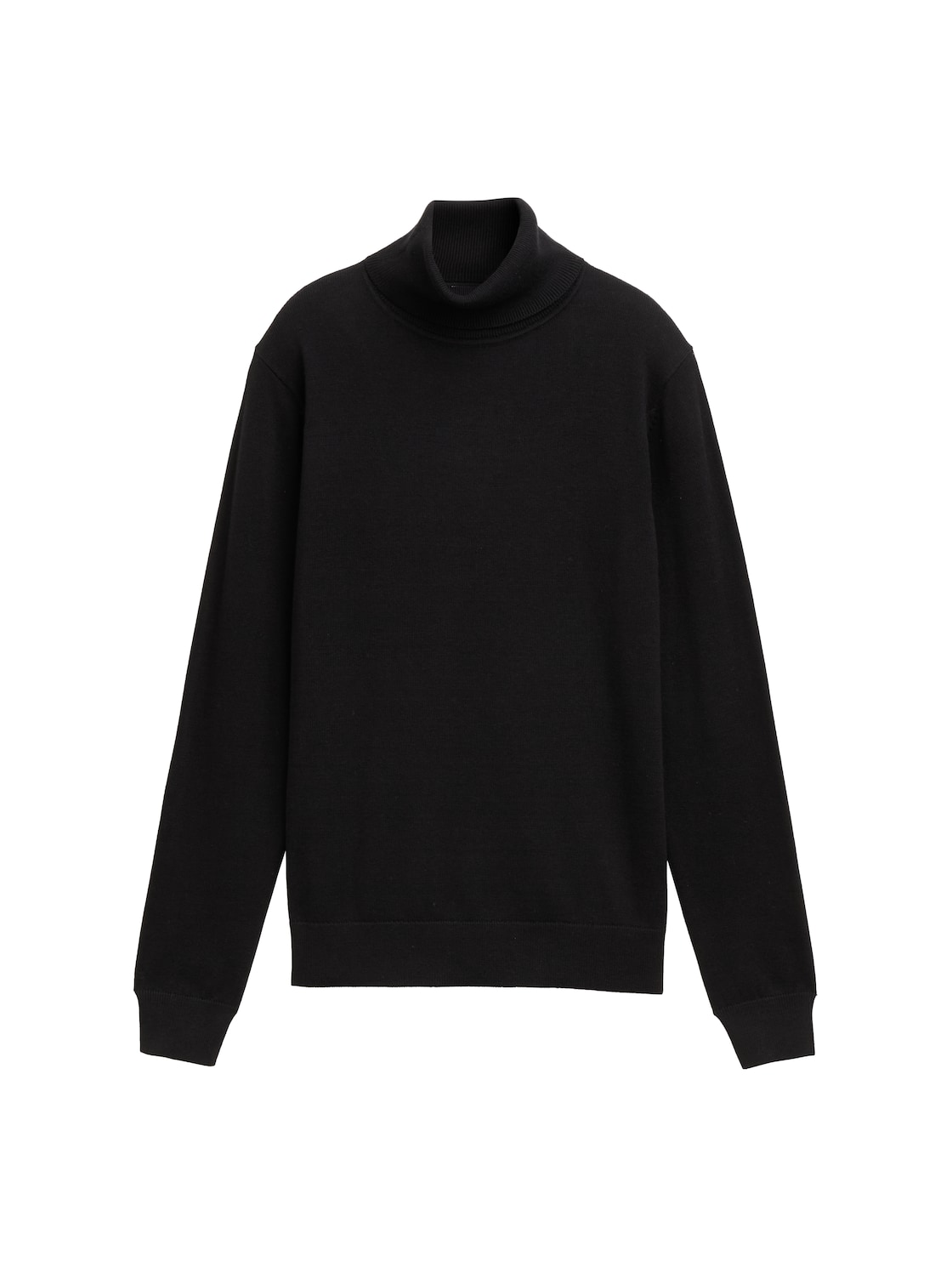 TOM TAILOR Damen Basic Rollkragenpullover, schwarz, Uni, Gr. M TOM TAILOR Damen Basic Rollkragenpullover, schwarz, Uni, Gr. M von Tom Tailor
