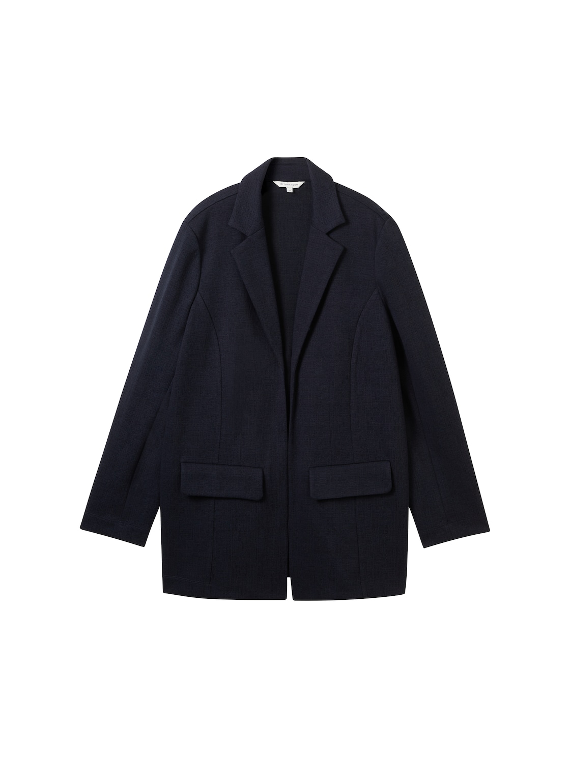 TOM TAILOR Damen Blazer mit Struktur, blau, Uni, Gr. M TOM TAILOR Damen Blazer mit Struktur, blau, Uni, Gr. M von Tom Tailor