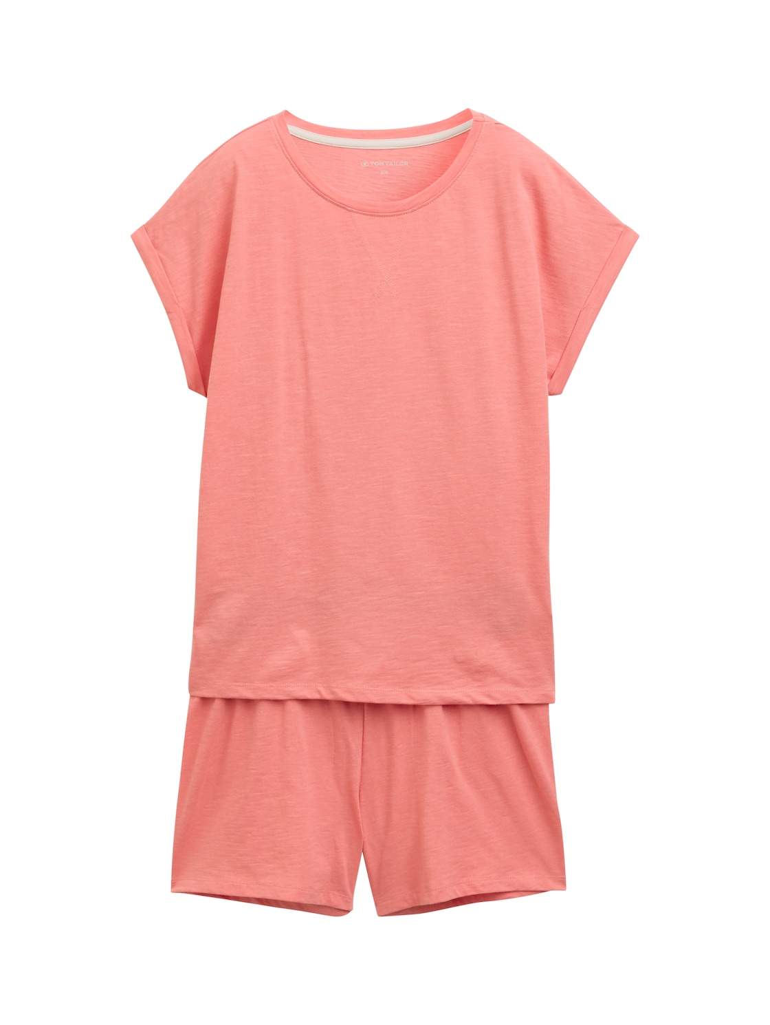 TOM TAILOR Damen Pyjama-Set mit Text-Print, rot, Print, Gr. M/38 TOM TAILOR Damen Pyjama-Set mit Text-Print, rot, Print, Gr. M/38 von Tom Tailor