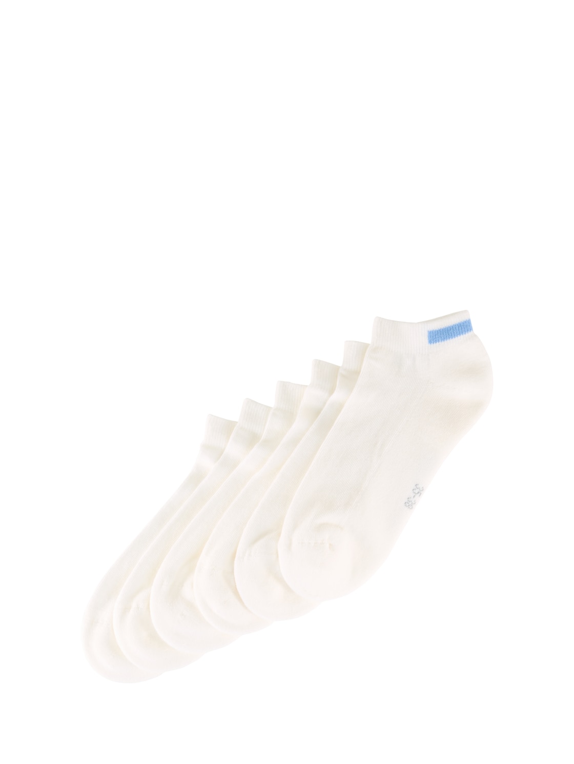 TOM TAILOR Damen Sneakersocken im 6er-Pack, blau, Uni, Gr. 35-38 TOM TAILOR Damen Sneakersocken im 6er-Pack, blau, Uni, Gr. 35-38 von Tom Tailor