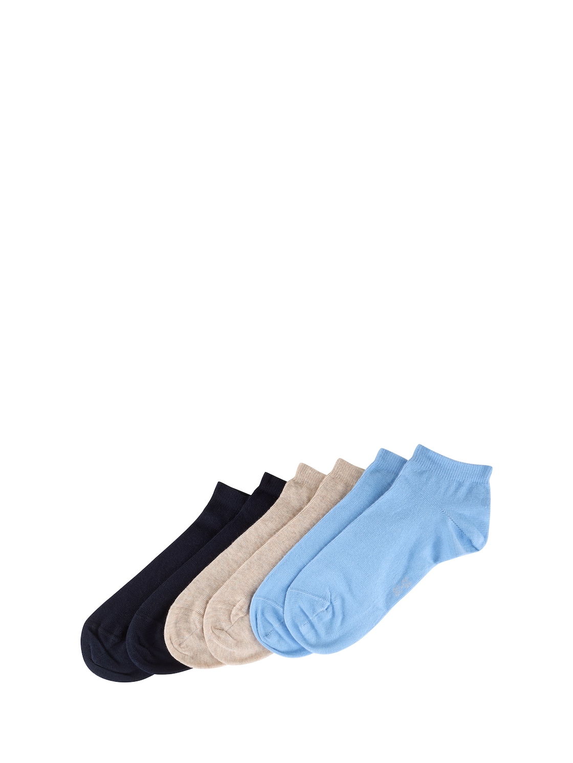 TOM TAILOR Damen Sneakersocken im 6er-Pack, blau, Uni, Gr. 39-42 TOM TAILOR Damen Sneakersocken im 6er-Pack, blau, Uni, Gr. 39-42 von Tom Tailor