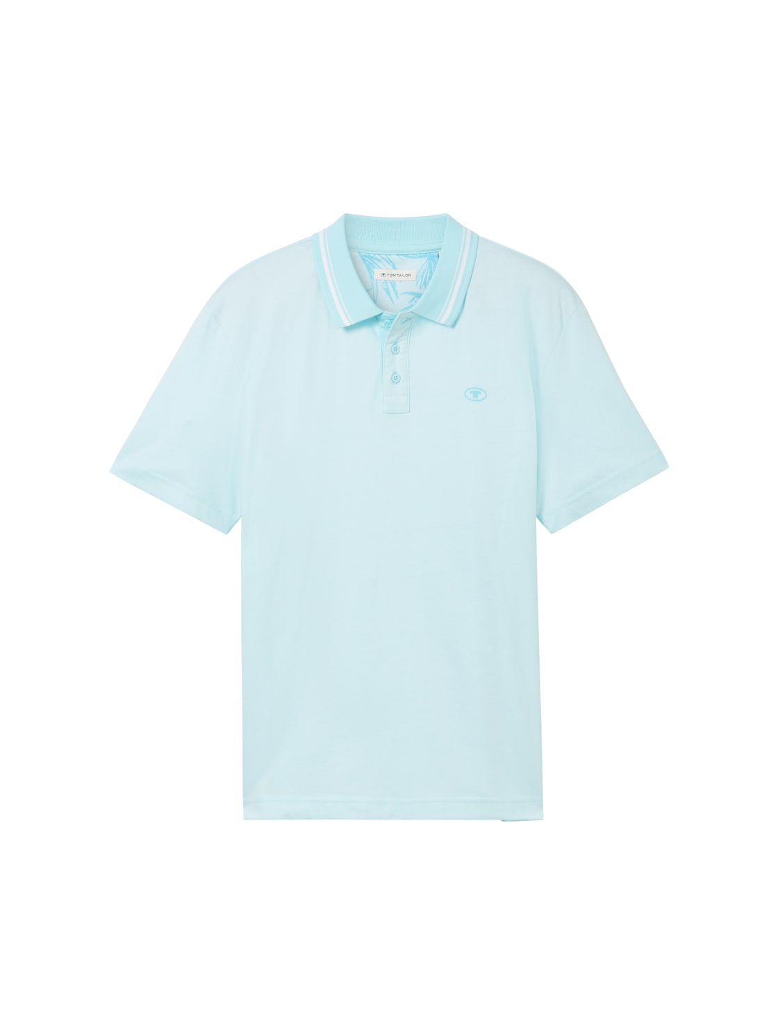 TOM TAILOR Herren Basic Poloshirt, blau, Streifenmuster, Gr. S von Tom Tailor