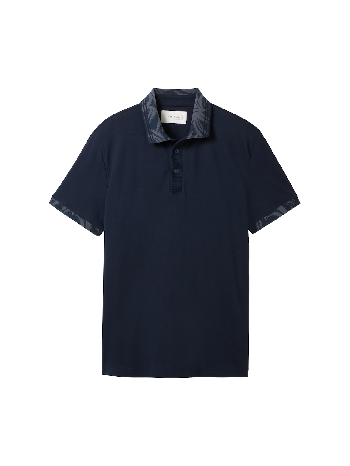 TOM TAILOR Herren Basic Poloshirt, blau, Uni, Gr. S von Tom Tailor