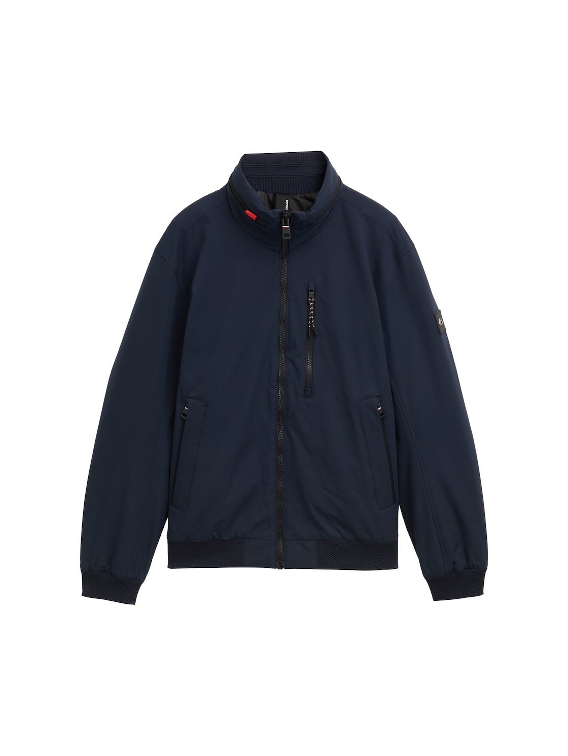 TOM TAILOR Herren Blouson Jacke mit verstaubarer Kapuze, blau, Uni, Gr. XXXL TOM TAILOR Herren Blouson Jacke mit verstaubarer Kapuze, blau, Uni, Gr. XXXL von Tom Tailor