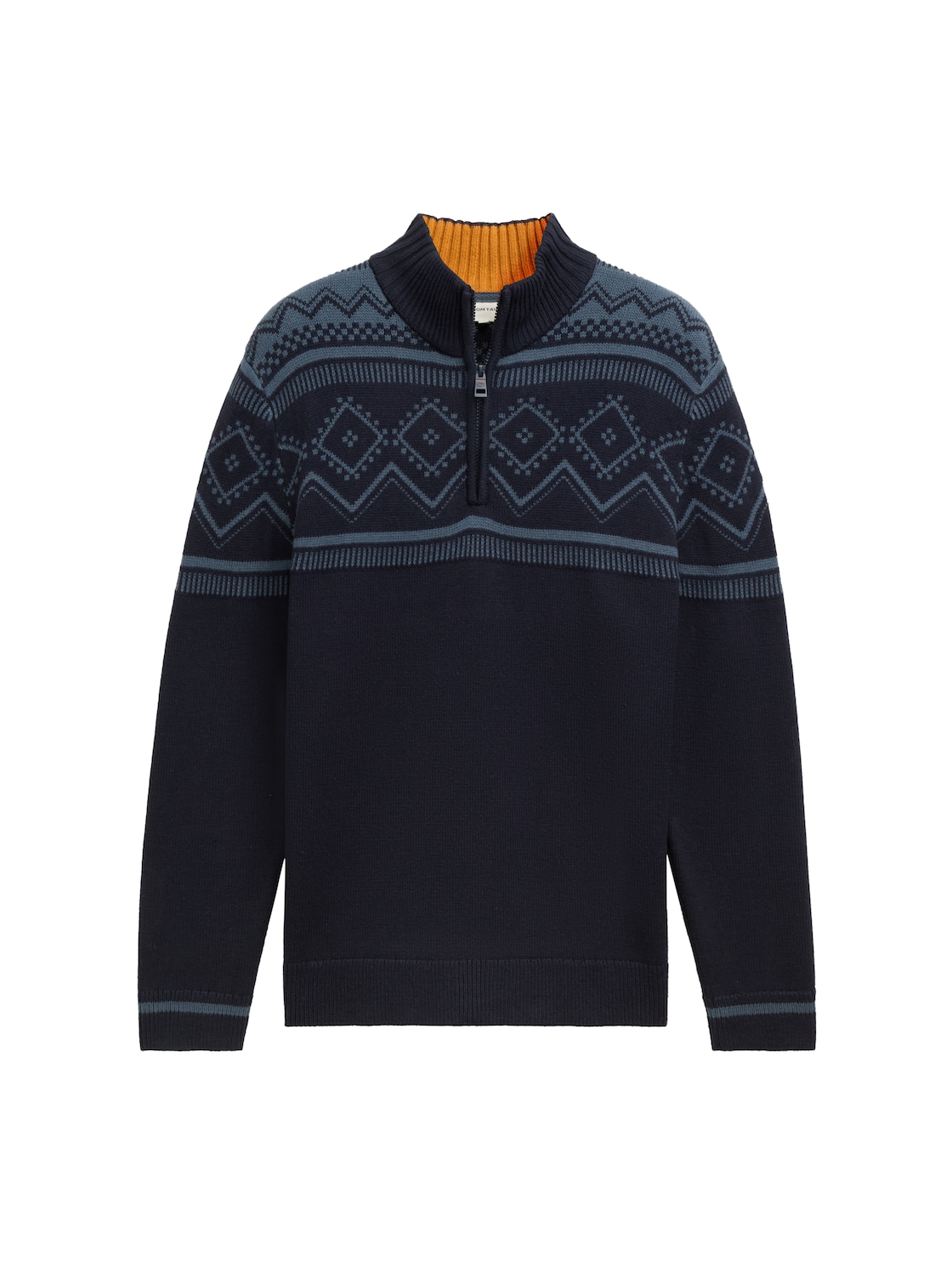 TOM TAILOR Herren Fair Isle Strick Troyer, blau, Gemustert, Gr. XXL TOM TAILOR Herren Fair Isle Strick Troyer, blau, Gemustert, Gr. XXL von Tom Tailor