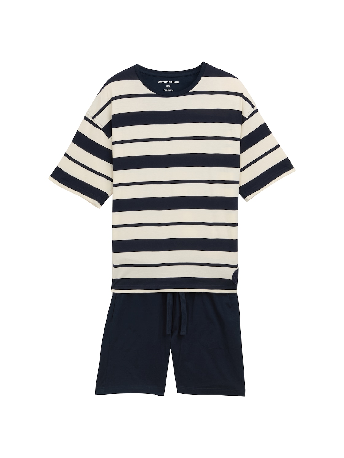 TOM TAILOR Herren Pyjama-Set aus Baumwolle, blau, Gestreift, Gr. 56 TOM TAILOR Herren Pyjama-Set aus Baumwolle, blau, Gestreift, Gr. 56 von Tom Tailor