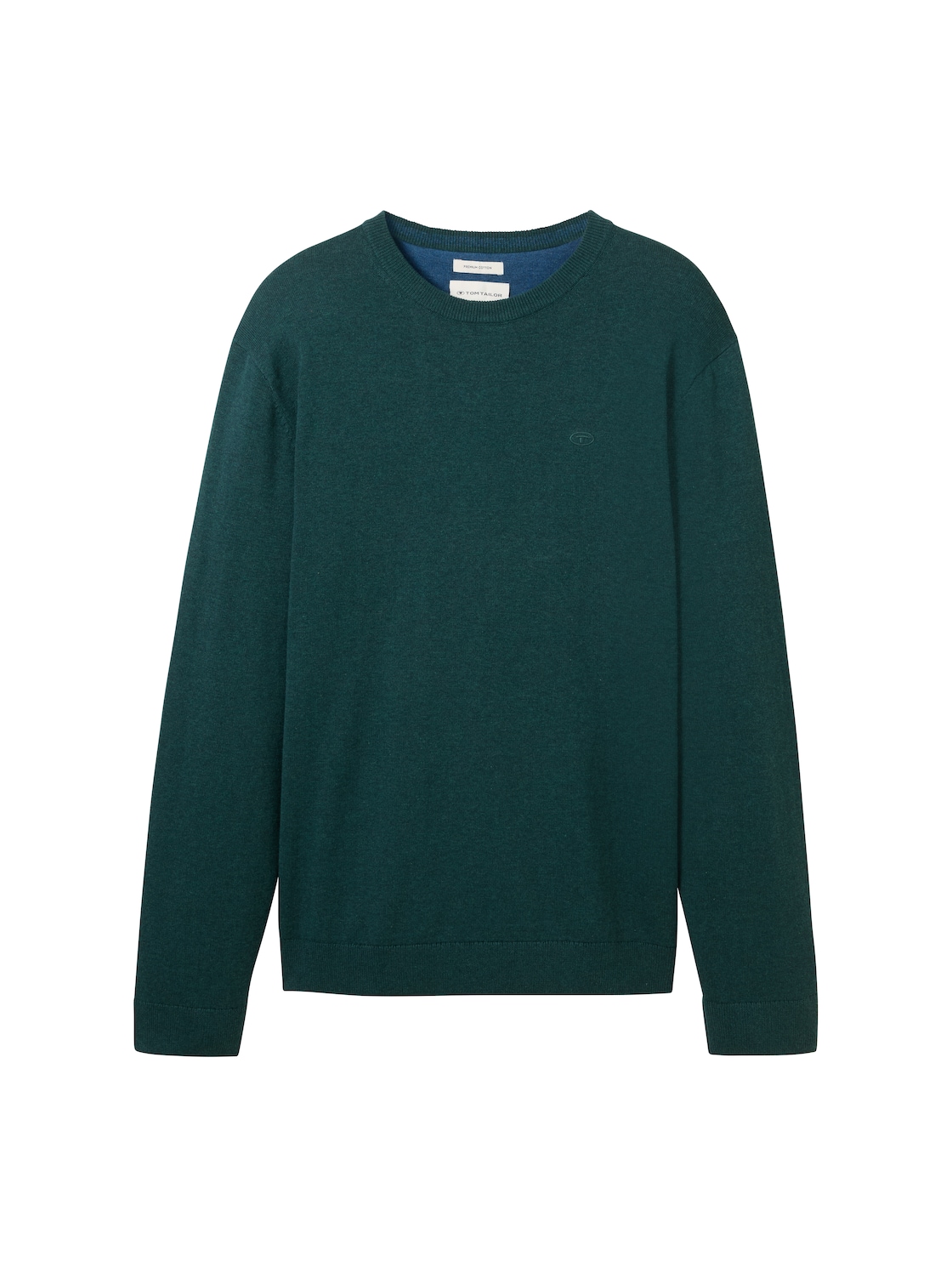 TOM TAILOR Herren Basic Strickpullover aus Baumwolle, grün, Uni, Gr. XL TOM TAILOR Herren Basic Strickpullover aus Baumwolle, grün, Uni, Gr. XL von Tom Tailor