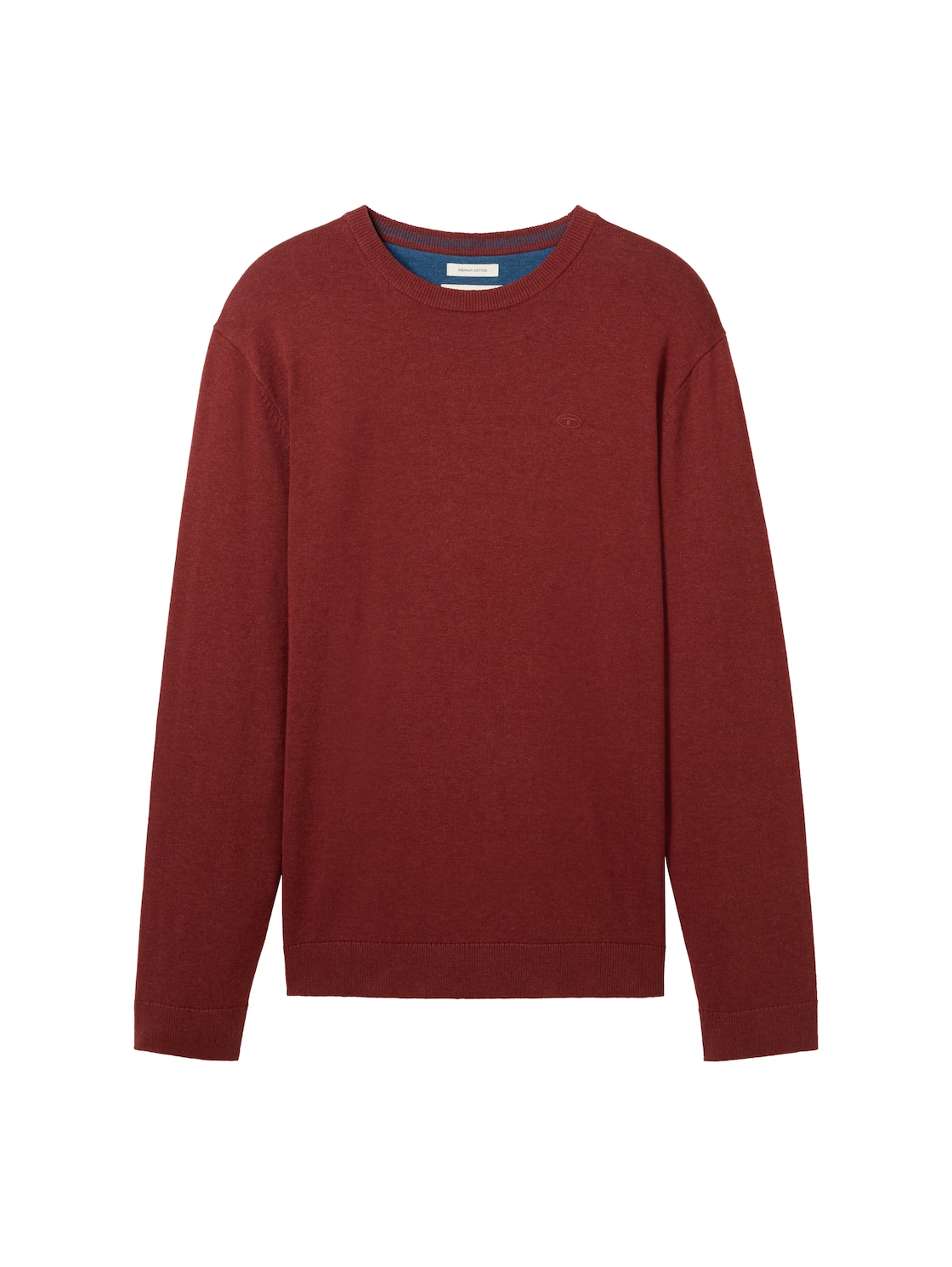 TOM TAILOR Herren Basic Strickpullover aus Baumwolle, rot, Uni, Gr. L TOM TAILOR Herren Basic Strickpullover aus Baumwolle, rot, Uni, Gr. L von Tom Tailor