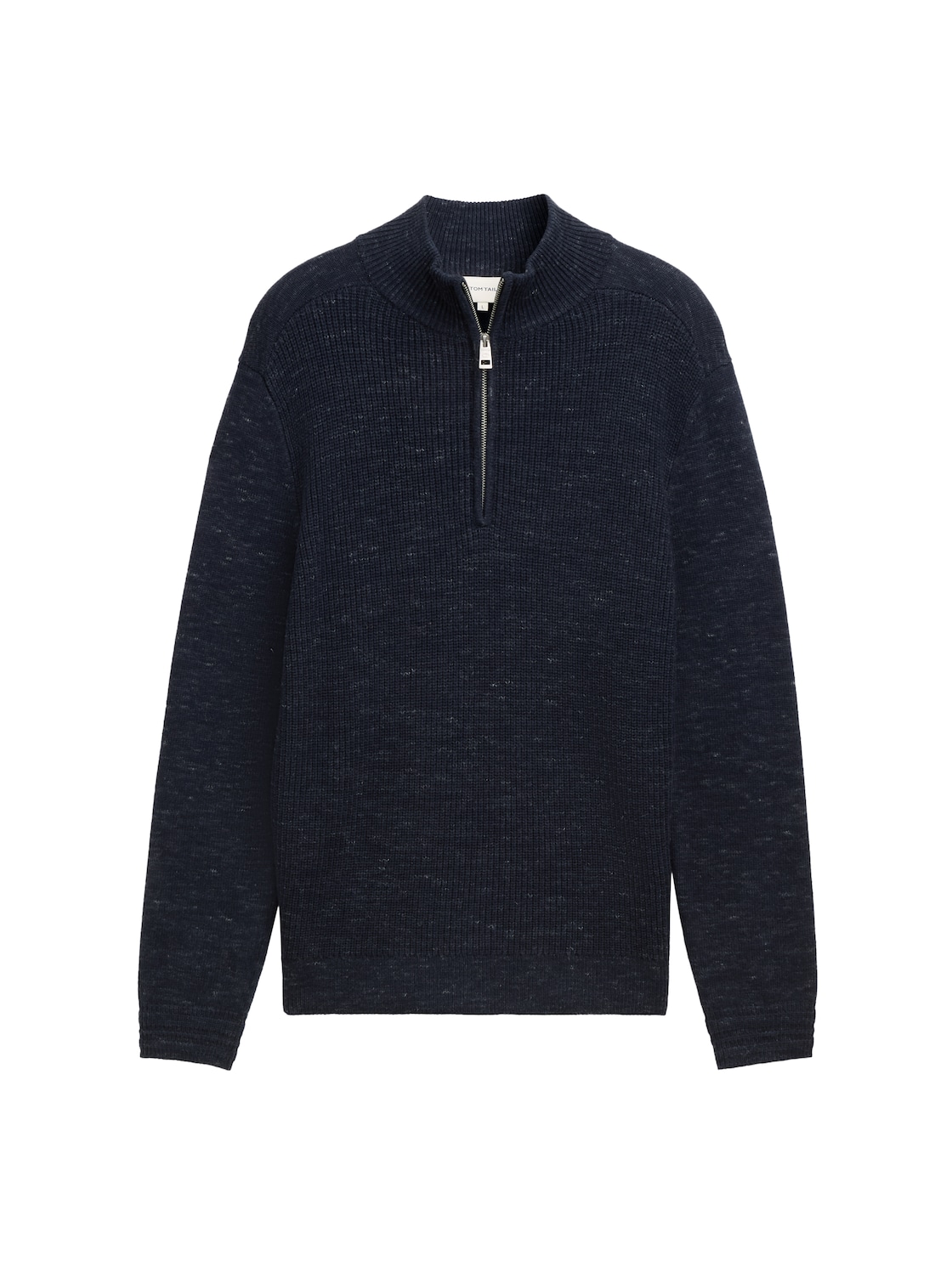 TOM TAILOR Herren Troyer Pullover mit Wollanteil, blau, Meliert, Gr. L TOM TAILOR Herren Troyer Pullover mit Wollanteil, blau, Meliert, Gr. L von Tom Tailor