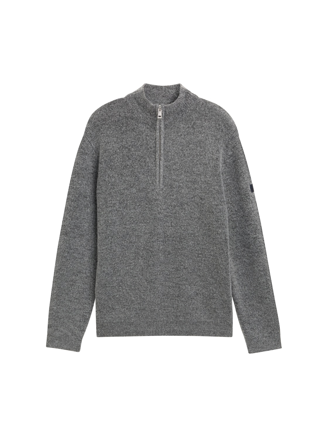 TOM TAILOR Herren Troyer Strickpullover, grau, Meliert, Gr. S TOM TAILOR Herren Troyer Strickpullover, grau, Meliert, Gr. S von Tom Tailor