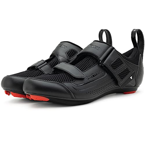 Tommaso Veloce 100 Triathlon Road Cycling Shoe - Black - 44 von Tommaso