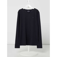 Tommy Hilfiger Teens Longsleeve aus Organic Cotton in Marine, Größe 140 von Tommy Hilfiger Teens