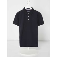 Tommy Hilfiger Teens Poloshirt mit Logo-Stickerei in Marine, Größe 164 von Tommy Hilfiger Teens