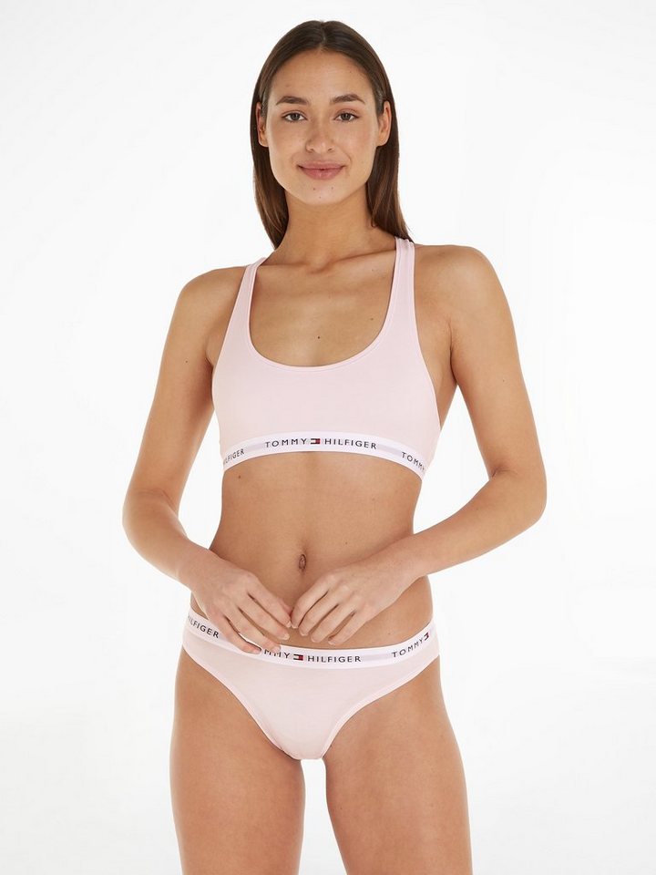 Tommy Hilfiger Underwear Sport-Bustier mit Tommy Hilfiger Schriftzügen auf dem Unterbrustband von Tommy Hilfiger Underwear