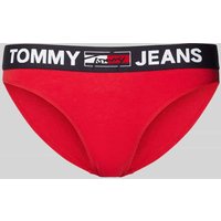 TOMMY HILFIGER Slip mit elastischem Label-Bund in Rot, Größe S von Tommy Hilfiger
