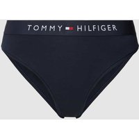 TOMMY HILFIGER Slip mit elastischem Logo-Bund in Dunkelblau, Größe L von Tommy Hilfiger