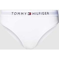 TOMMY HILFIGER Slip mit elastischem Logo-Bund in Weiss, Größe XL von Tommy Hilfiger