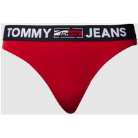 TOMMY HILFIGER String mit Logo-Bund in Rot, Größe XL von Tommy Hilfiger
