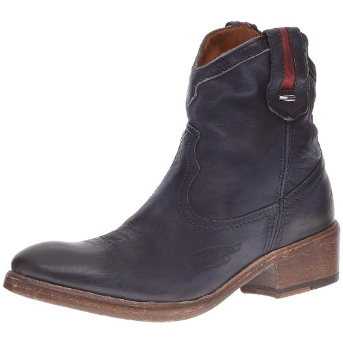 Tommy Hilfiger Baxter 1, Mädchen Stiefel, Blau (bleu), 38 EU von Tommy Hilfiger