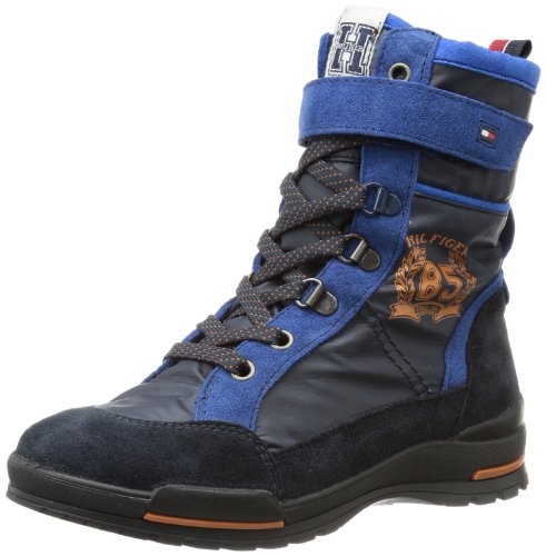 Tommy Hilfiger Bear 6A FB56815933, Jungen Stiefel, Blau (Midnight/Limoges 403), EU 27 von Tommy Hilfiger