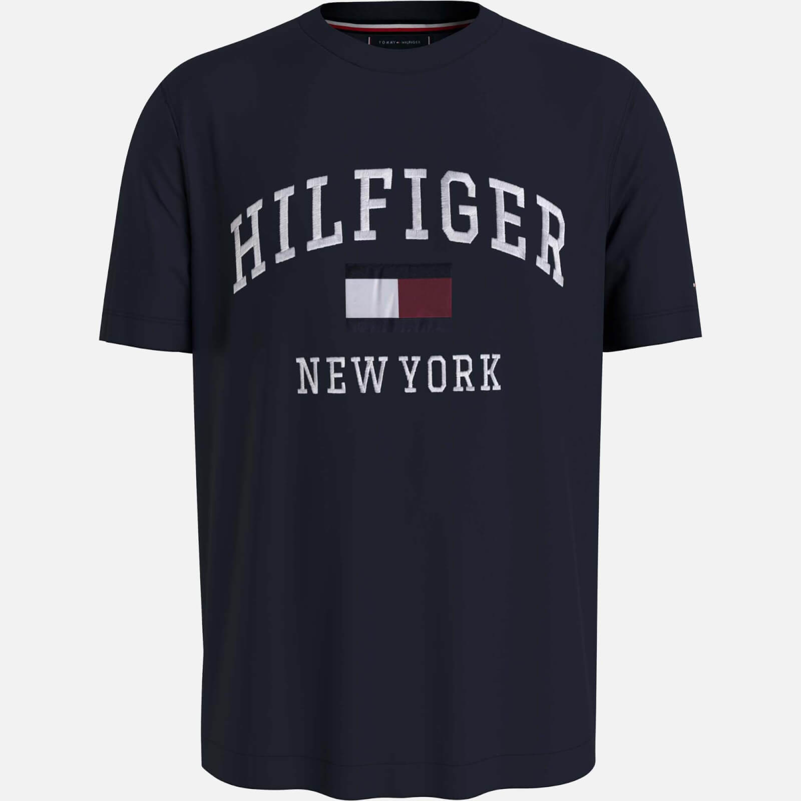 Tommy Hilfiger Cotton Varsity T-Shirt - S von Tommy Hilfiger