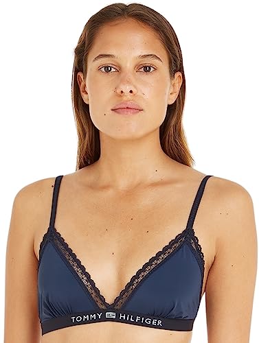 Tommy Hilfiger Damen BH ohne Bügel , Blau (Desert Sky), S von Tommy Hilfiger