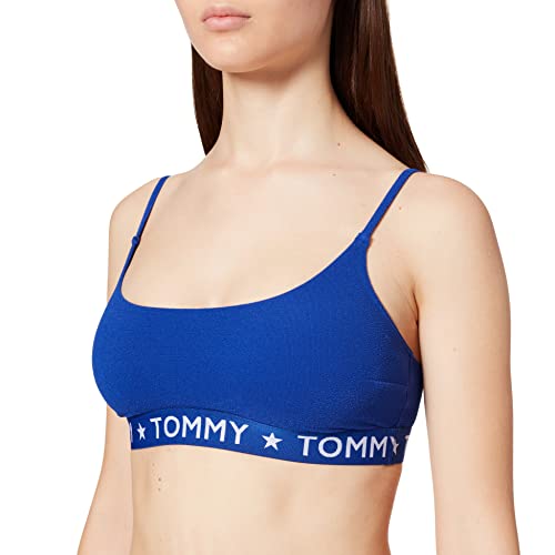 Tommy Hilfiger Damen Bralette Bikini, saphirblau, S von Tommy Hilfiger