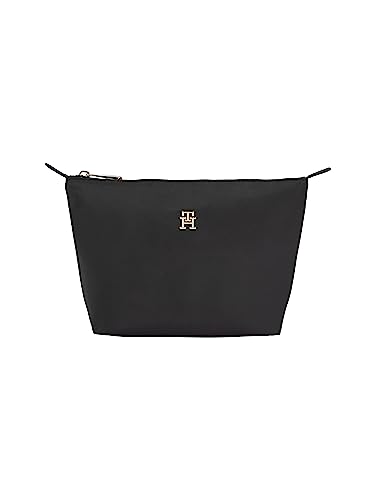 Tommy Hilfiger Damen Kulturbeutel Poppy Nachhaltig, Schwarz (Black), Onesize von Tommy Hilfiger