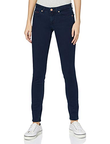 Tommy Hilfiger Damen Jeans, Avenue Dark Blue Stretch, 29W / 30L von Tommy Jeans