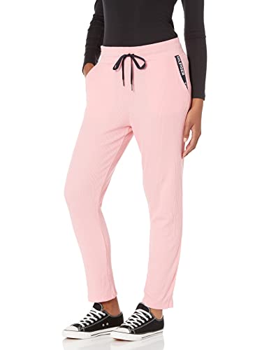 Tommy Hilfiger Damen Waffelstrick Jogginghose, Englische Rose, L von Tommy Hilfiger