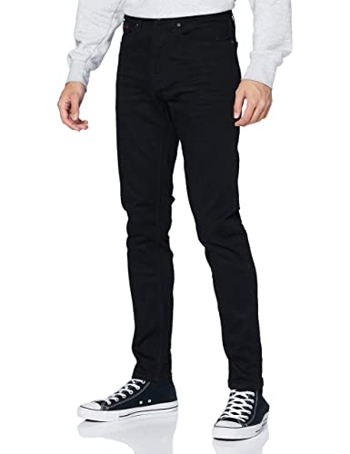 Tommy Jeans Herren Jeans Austin Slim Tapered Stretch, Schwarz (New Black Stretch), 29W / 34L von Tommy Hilfiger