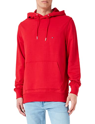 Tommy Hilfiger Herren Hoodie 1985 mit Kapuze, Rot (Primary Red), S von Tommy Hilfiger