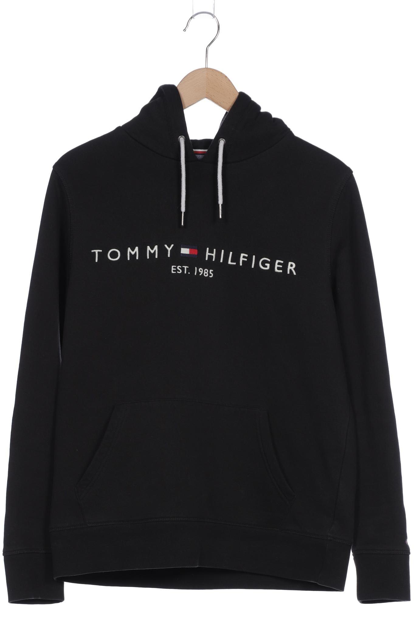 Tommy Hilfiger Herren Kapuzenpullover, schwarz, Gr. 48 von Tommy Hilfiger