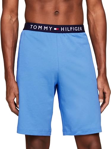Tommy Hilfiger Herren Lounge Shorts Jersey kurz, Blau (Blue Spell), M von Tommy Hilfiger